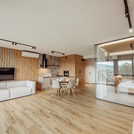 公寓 Luxury Szklarska 斯克拉斯卡波伦巴